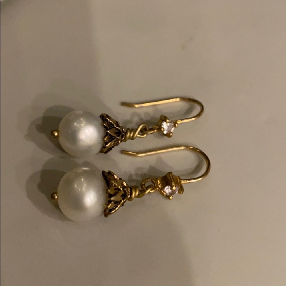 Juicy Couture pearl earrings